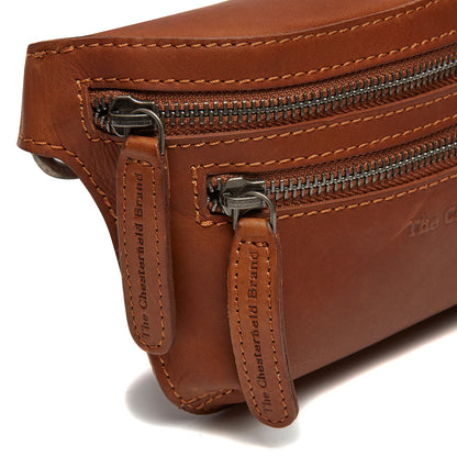 Leather waist bag Cognac Toronto THE CHESTERFIELD BRAND