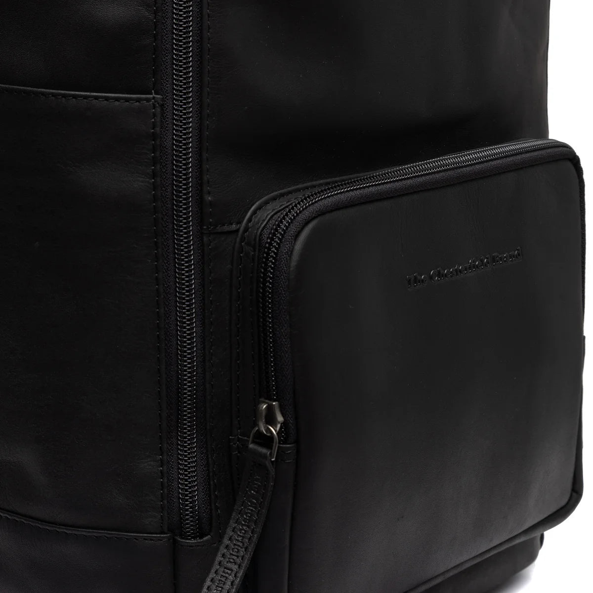Leather backpack Black Belford THE CHESTERFIELD BRAND