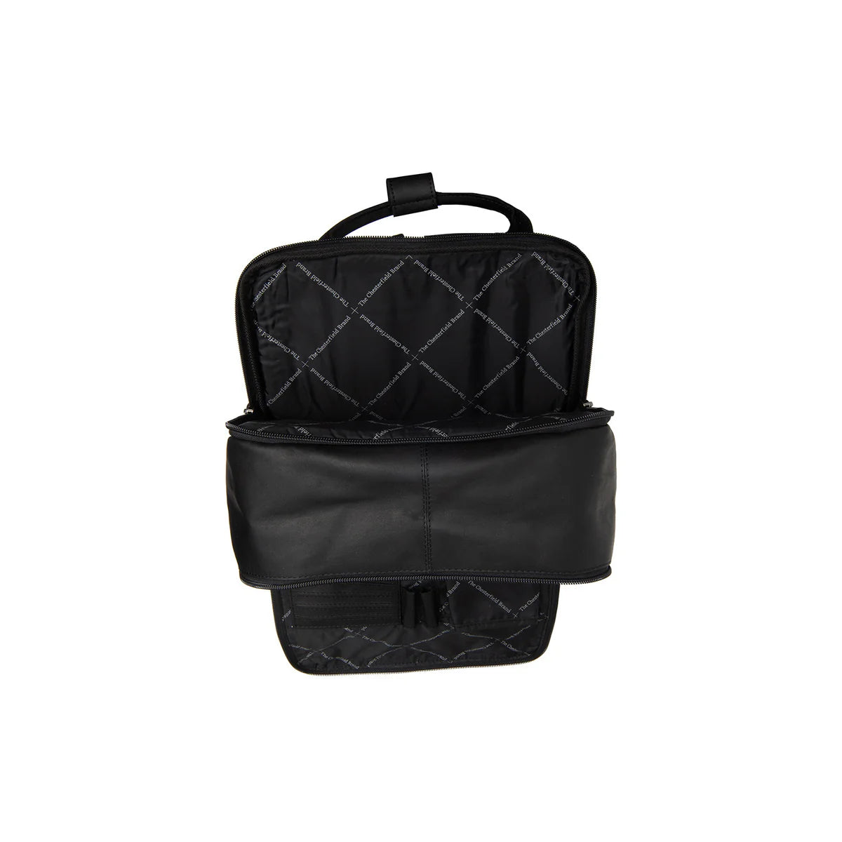 Leather backpack Black Belford THE CHESTERFIELD BRAND
