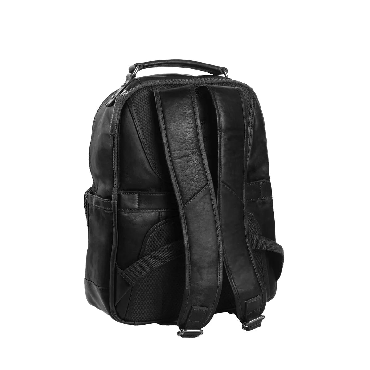 Leather backpack Black Austin THE CHESTERFIELD BRAND