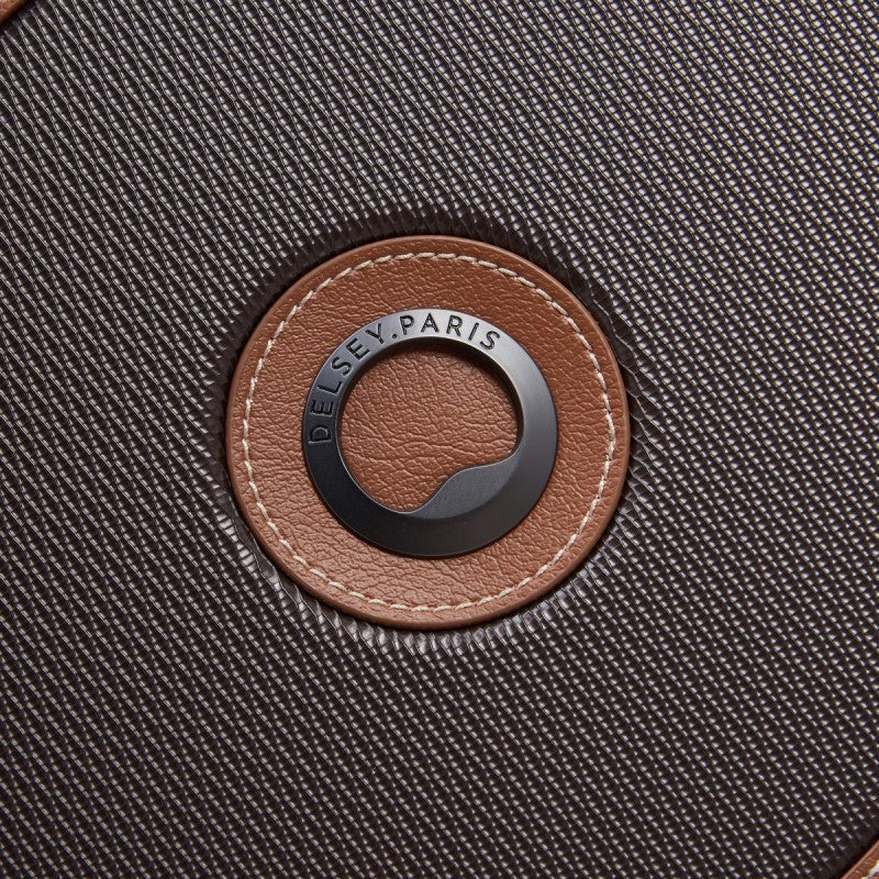 Delsey Slim Cabin Suitcase 55cm Chatelet Air 2.0 Brown