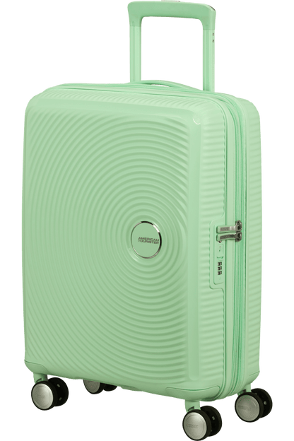 Cabin Suitcase AMERICAN TOURISTER SPINNER 55 CM SOUNDBOX Pastel Green