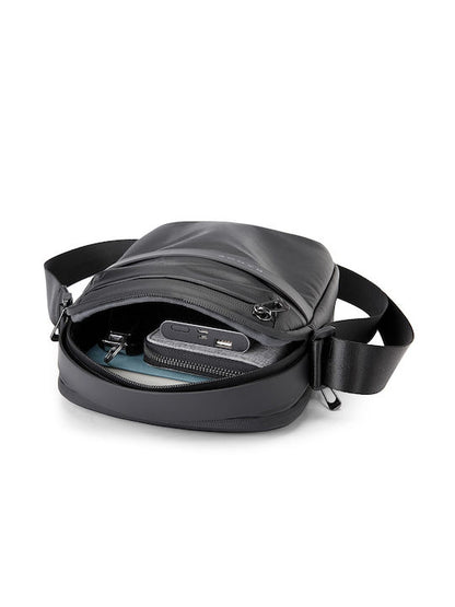 Ανδρική Τσάντα Ώμου Χιαστί Bange 2876 Μαύρη