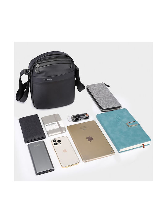 Ανδρική Τσάντα Ώμου Χιαστί Bange 2876 Μαύρη