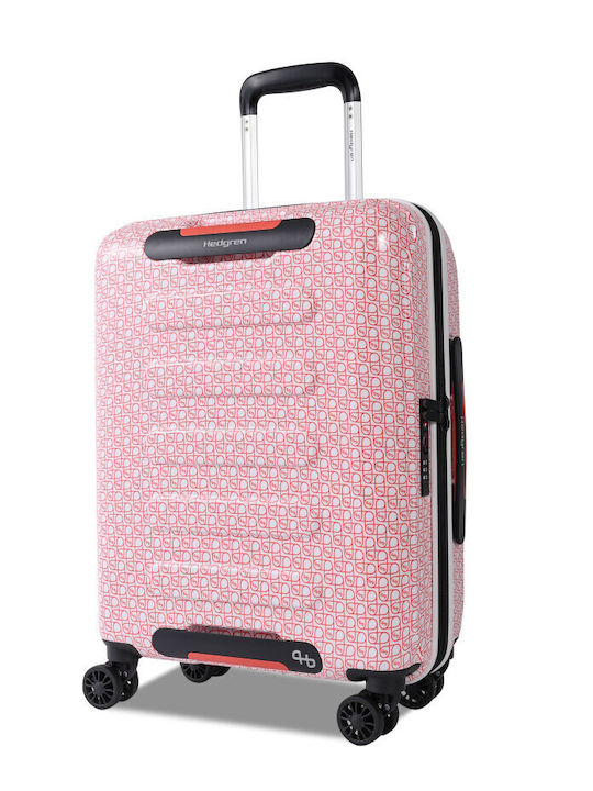 Hedgren Βαλίτσα Ταξιδίου Καμπίνας Σκληρή Coral Grey με 4 Ρόδες Ύψους 55εκ.