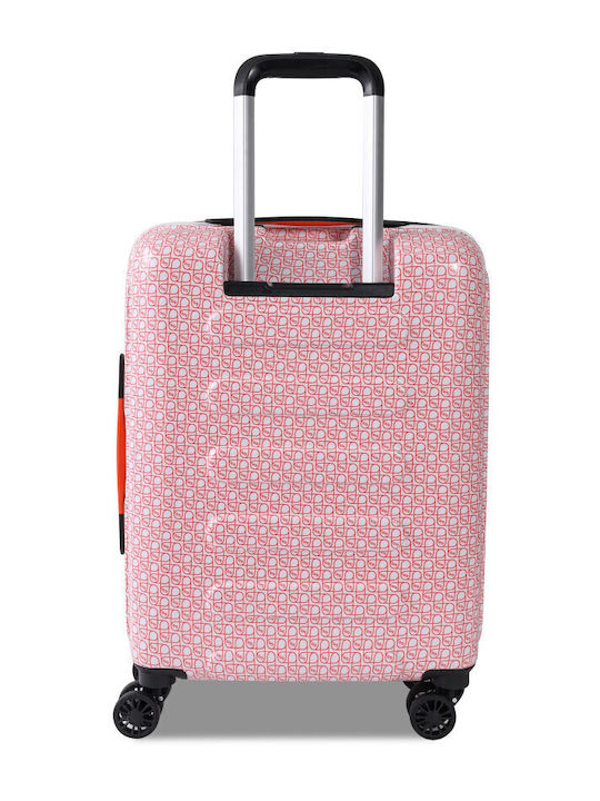 Hedgren Βαλίτσα Ταξιδίου Καμπίνας Σκληρή Coral Grey με 4 Ρόδες Ύψους 55εκ.