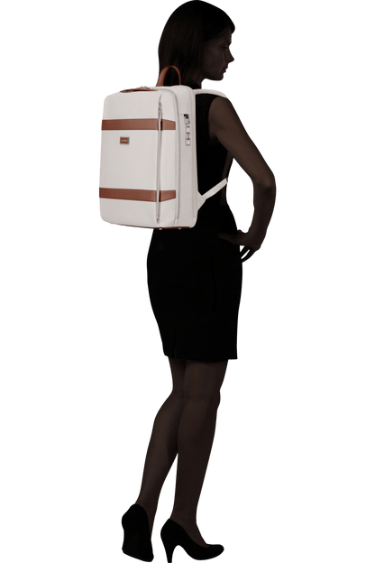 Samsonite Image Biz Σακίδιο Πλάτης Εκρού
