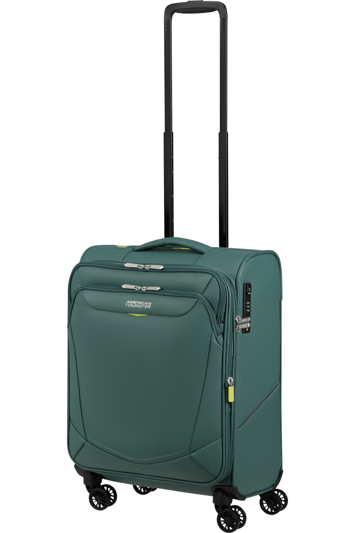 Cabin Suitcase AMERICAN TOURISTER Summerride Spinner 55cm Dark Forest