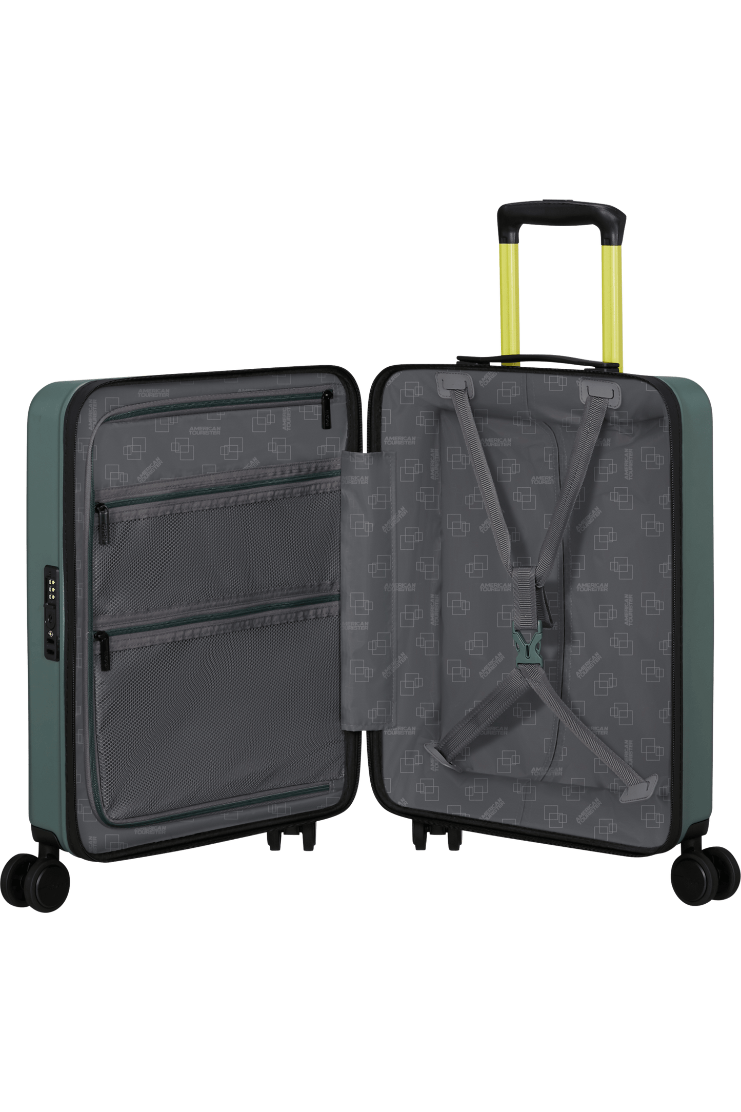 American Tourister TrailOn 55cm Cabin Suitcase Dark Forest 195