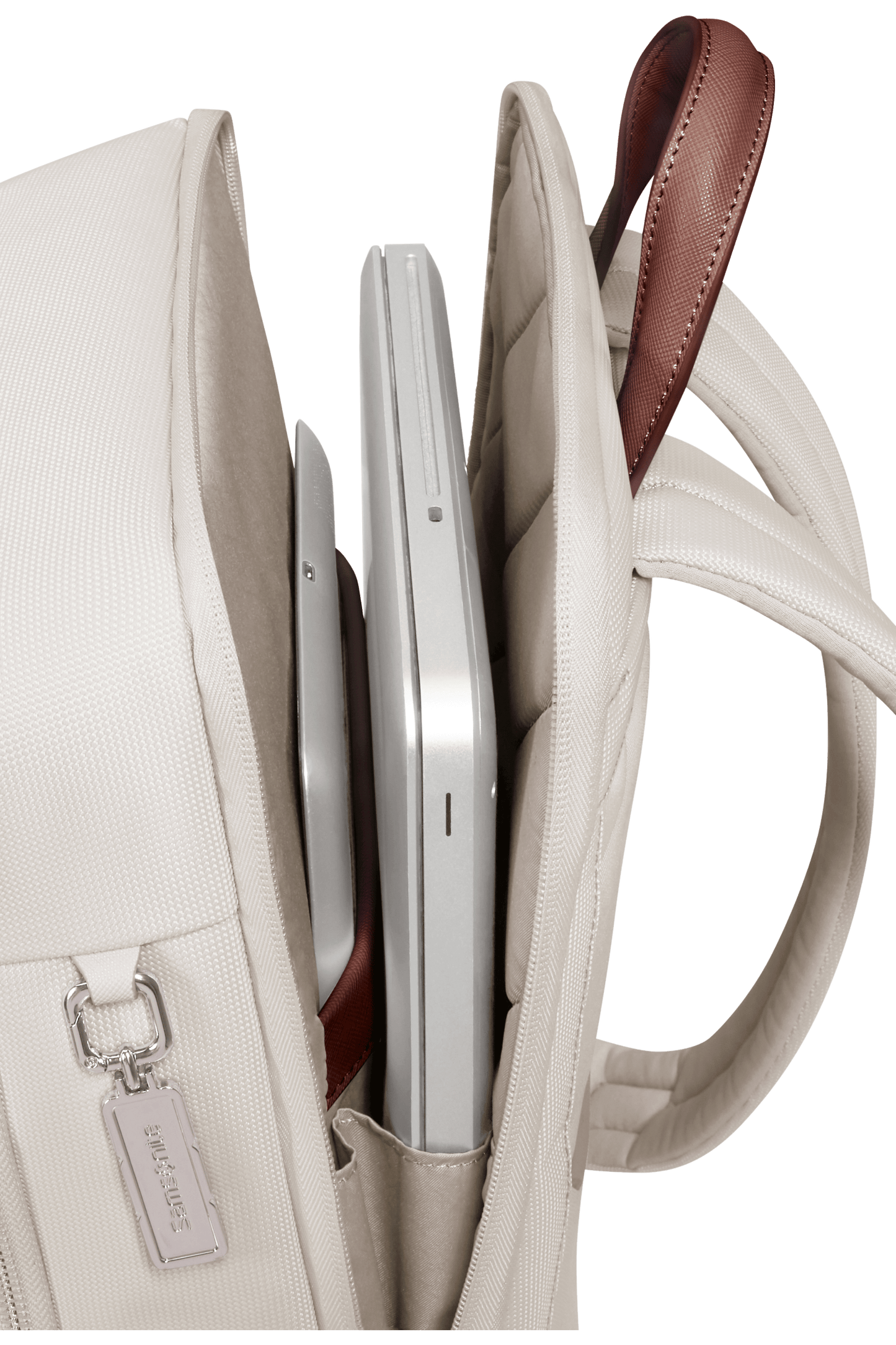 Samsonite Image Biz Σακίδιο Πλάτης Εκρού