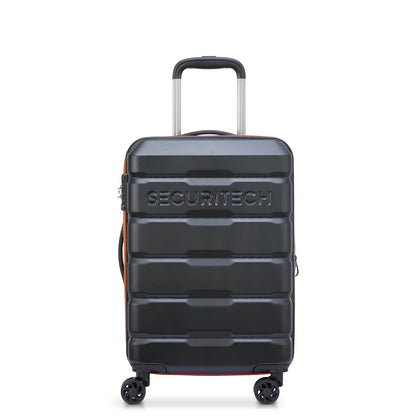 Securitech by Delsey Expandable cabin suitcase 54.5cm Citadel Black