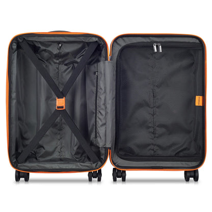 Securitech by Delsey Expandable cabin suitcase 54.5cm Citadel Black