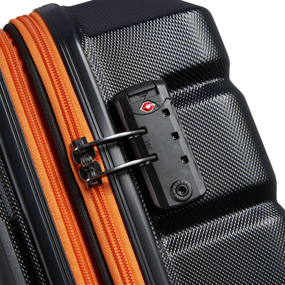 Securitech by Delsey Expandable cabin suitcase 54.5cm Citadel Black