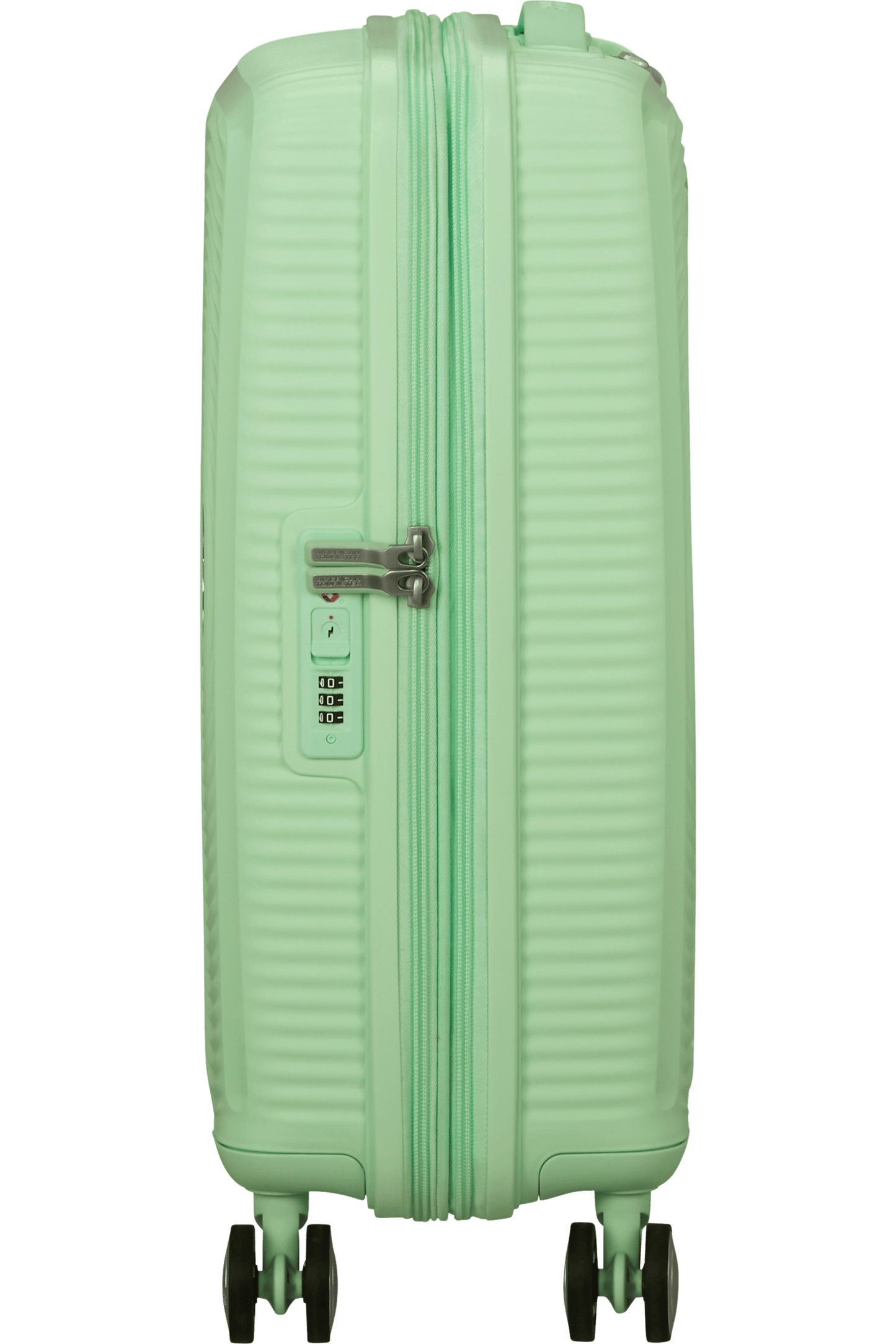 Cabin Suitcase AMERICAN TOURISTER SPINNER 55 CM SOUNDBOX Pastel Green