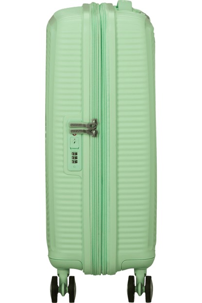 Cabin Suitcase AMERICAN TOURISTER SPINNER 55 CM SOUNDBOX Pastel Green