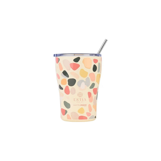 ΘΕΡΜΟΣ COFFEE MUG SAVE THE AEGEAN 350ml HUE PEBBLΕS