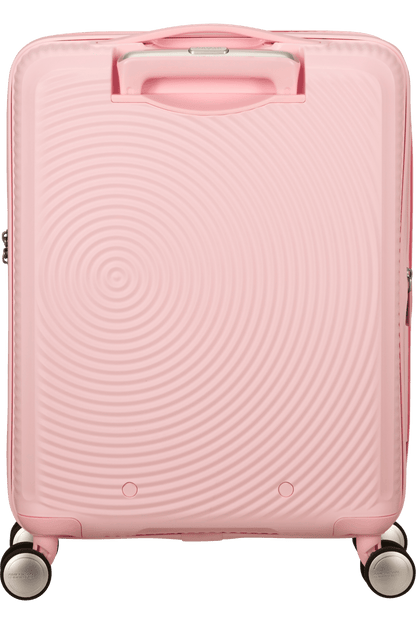 Cabin Suitcase AMERICAN TOURISTER SPINNER 55 CM SOUNDBOX Pink