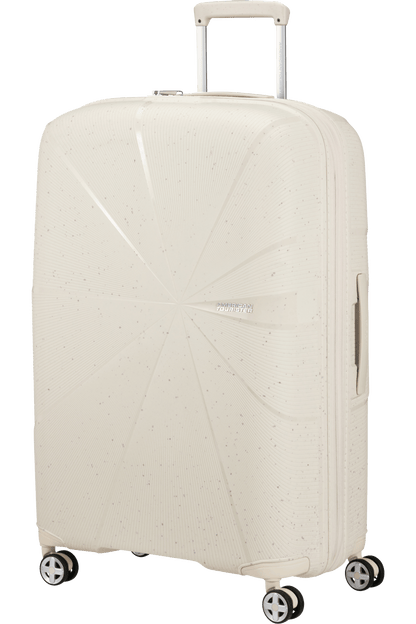 Large Suitcase AMERICAN TOURISTER StarVibe 77cm Cream Speckles