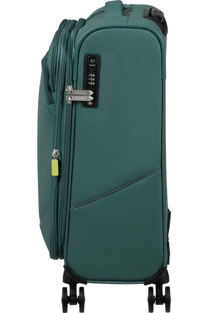 Cabin Suitcase AMERICAN TOURISTER Summerride Spinner 55cm Dark Forest